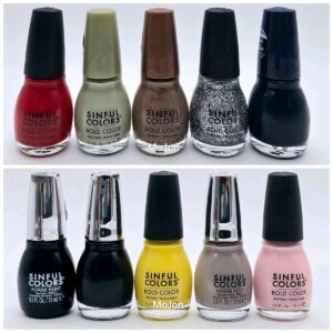 Revlon Professional & Bold Sinful Colors Nail Polish