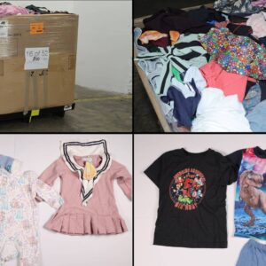 Assorted As-Is Unmanifested Clothing Pallets