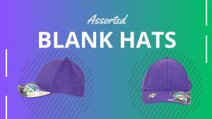 Alternative view of New Overstock Assorted Case Packs of Blank Hats