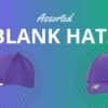 New Overstock Assorted Case Packs of Blank Hats