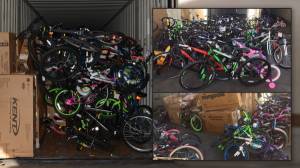 Alternative view of WM Department Store Return Bicycle Truckloads